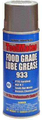 Food Grade Lube Grease, 11 oz, Aerosol Can