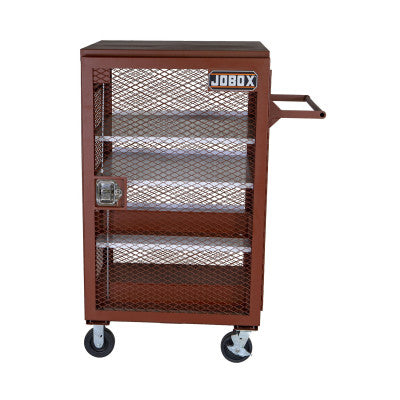 Mesh Cabinets, 33 in x 33 in x 51.25 in, 2 Door, 1000 lb Cap., Brown