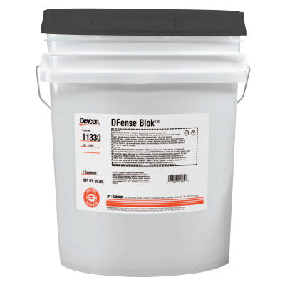 DFense Blok Wearing Compound Sealants, 30 lb Container, Gray