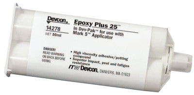 25 Epoxy Plus Adhesives, 50 mL, Dev-Pak, Light Gray