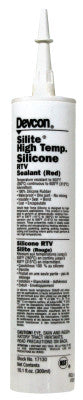 Silite Silicone RTV, 10.3 oz Cartridge, Red