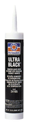 Ultra Series RTV Silicone Gasket Maker, 13 oz Cartridge, Black