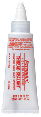 High Temperature Thread Sealants, 50 ml Tube, White