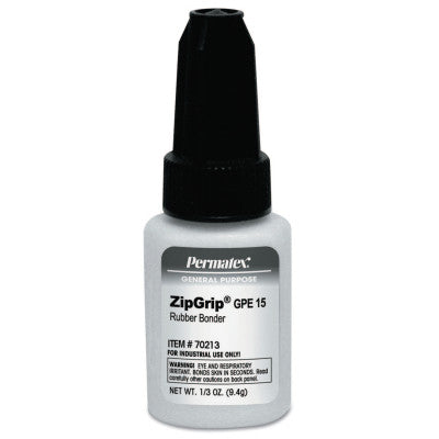 ZipGrip Adhesives, GPE 15, 1/3 oz Bottle, Clear
