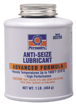 Anti-Seize Lubricants, 16 oz Brush Top Bottle