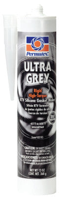 Ultra Series RTV Silicone Gasket Maker, 13 oz Cartridge, Grey