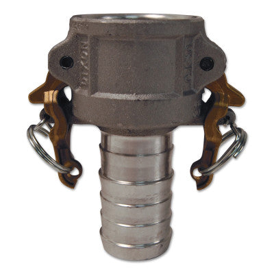 Boss-Lock Type C Cam and Groove Couplers, 2 19/32 in Male, Aluminum