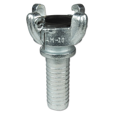 King 4-Lug Quick Acting Couplings, 1 1/2 in x 1 17/32 in Male, Malleable Iron