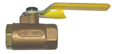 3/4 in Bronze Ball Valves, 600 PSI WOG, 150 PSI