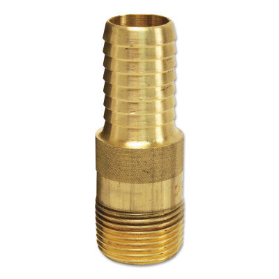 King Combination Nipples, 1 in x 1 in (NPT) Male, Brass