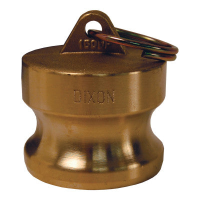 Global Type DP Dust Plugs, 2 15/32 in Dia., Brass