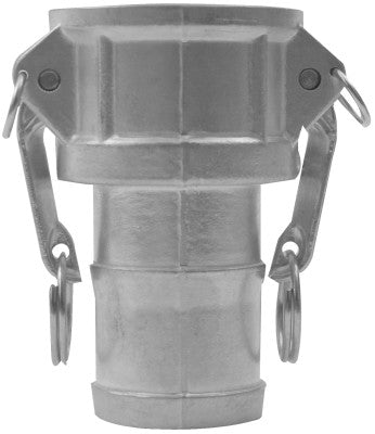 Global Type C Couplers, 6 in (NPT), Aluminum