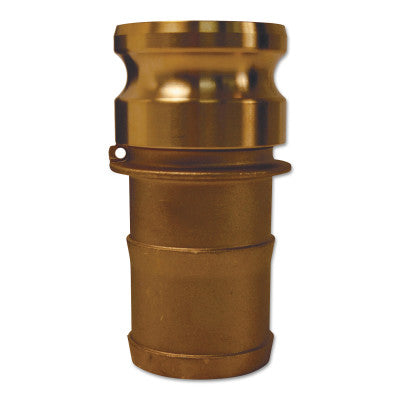 Global Type E Adapters, 1 in, Hose Barb/Male, Brass