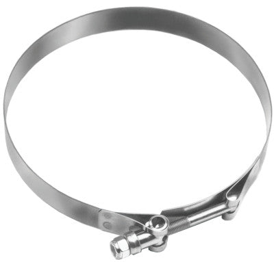 T-Bolt Hose Clamp, 1 5/8"-1 13/16" Hose OD, Stnless Steel 300/Carbon Steel,25/Bx