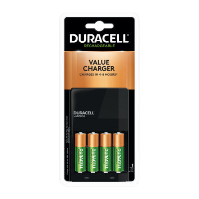 ION SPEED 1000 Advanced Charger, Includes 4 AA NiMH Batteries