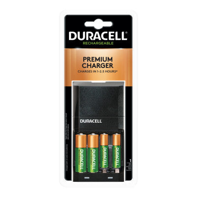 ION SPEED 4000 Hi-Performance Charger, Includes 2 AA and 2 AAA NiMH Batteries