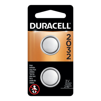 Duracell Batteries, Lithium Cell, 3 V, 2032