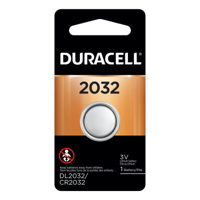 Duracell Batteries, Lithium Cell, 3 V, 2032