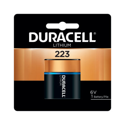 Duracell Batteries, Lithium Cell, 6 V, 223