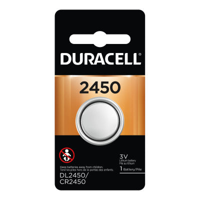 Duracell Batteries, Lithium Cell, 3 V, 2450