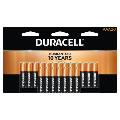 CopperTop Batteries, DuraLock Power Preserve Alkaline, 1.5 V, AAA