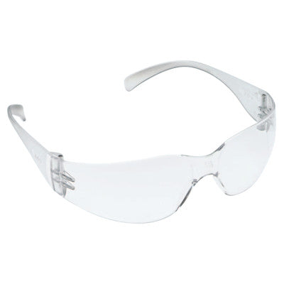 Virtua Safety Eyewear, Clear Lens, Polycarbonate, HC, Clear Frame, Polycarbonate