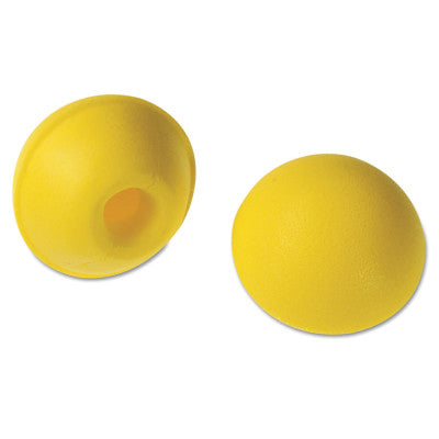 E-A-Rcaps Model 2000 Semi-Insert Banded, Polyurethane, Yellow, Replacement Pods