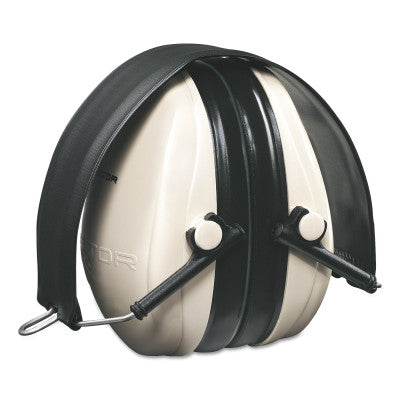 Optime 95 Earmuffs, 21 dB NRR, White/Black, Over the head