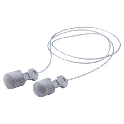 Pistonz Earplugs, Polyurethane, Silver, Corded