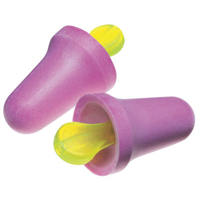 No-Touch Foam Plugs, Polyurethane, Purple, Uncorded