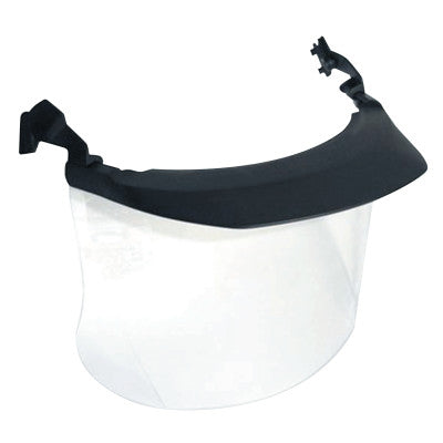 MultiVisor Faceshield System, Anti-Fog, Clear Acetate Lens, 11 4/5" x 7"