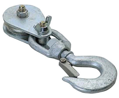 Pulley Blocks, 1,500 lb, Swivel Hook