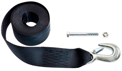 24240 20" WINCH STRAP W/HOOK