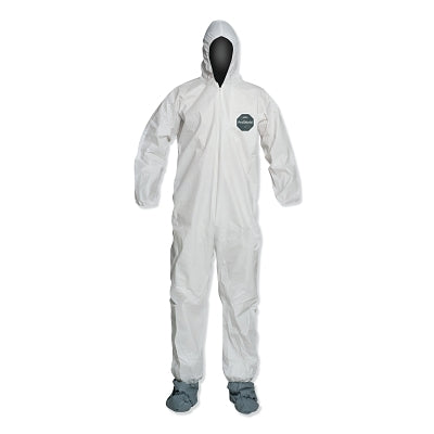 DUPONT PROSHIELD 50 COVERALL ST/ARD FIT HD EL WH
