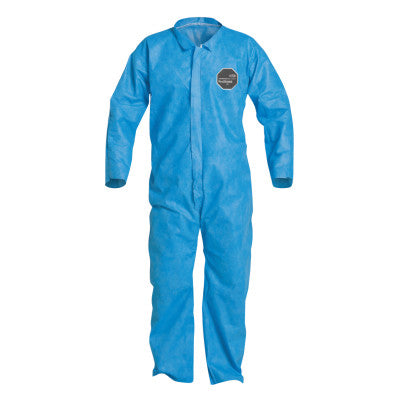 Proshield 10 Coveralls Blue with Open Wrists and Ankles, Blue, 2X-Large