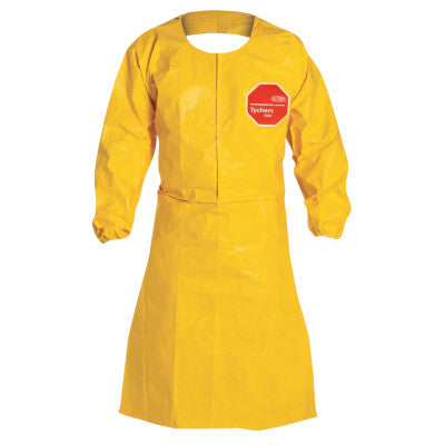 Tychem QC Apron with Long Sleeves, 27 1/2 in X 44 1/4 in