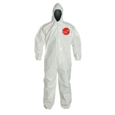 Tychem SL Coveralls with attached Hood, , Medium