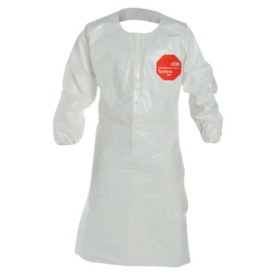 Tychem SL Aprons with attached Long Sleeves, 2XL