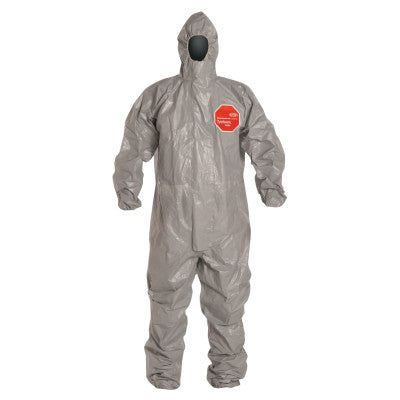 Tychem F Coveralls with attached Hood, , 2X-Large