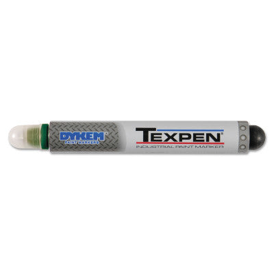 Dykem TEXPEN Industrial Paint Markers, Green, 3/32 in, Medium