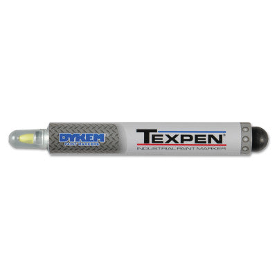 Dykem TEXPEN Industrial Paint Markers, White, 3/64 in, Fine
