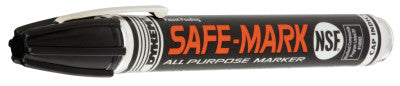 Safe-Mark Markers, Black, Medium