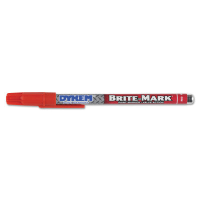 DYKEM BRITE-MARK Fine Markers, Red, Fine