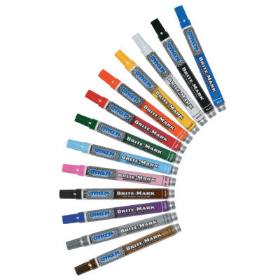 DYKEM BRITE-MARK Medium Markers, Blue, Medium, Bullet