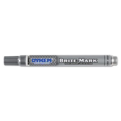 DYKEM BRITE-MARK Medium Markers, Silver, Medium, Bullet