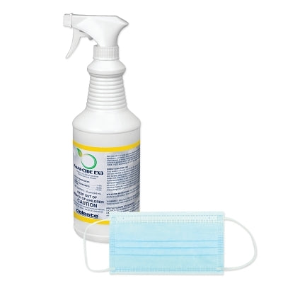 SANI-CIDE QUART & 3 PLYFACEMASK KIT