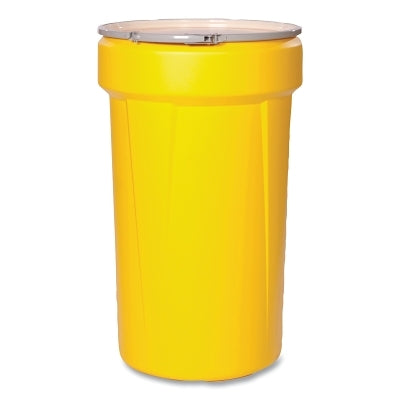 55 GA LAB PACK DRUM YELW/POLY LEVER LOCK RING