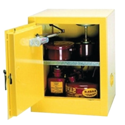 33340 4 GAL SAFETY STORAGE CABINET YELLOW W/ON