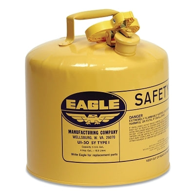 5GAL YELLOW TYPE I SAFETY CAN