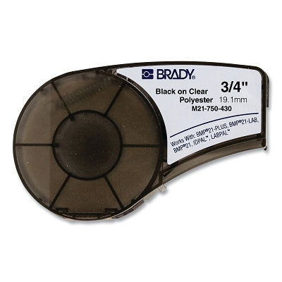 M21-750-430 CART 0.75INX21FT BLK/CLR